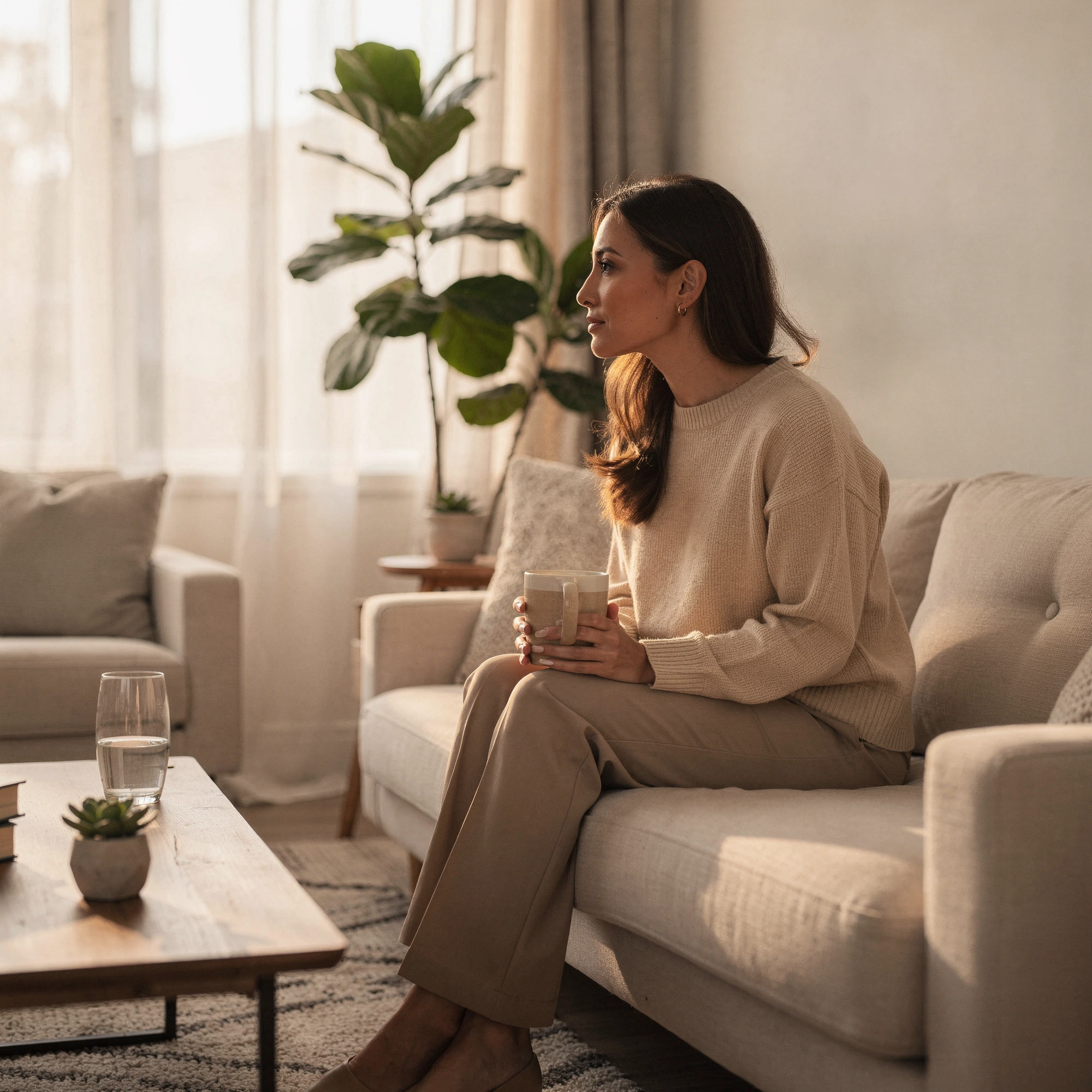 Therapist in Porter Ranch, CA – therapy session in a calm counseling office at Uriel Behavioral Wellness